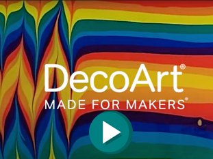 Water Marbling Tips and Tricks with DecoArt